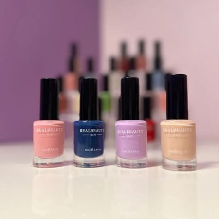 بوكس مناكير ريل بيوتي 24 لون - درجات A