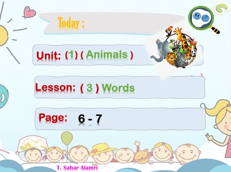 We Can1 U1 L3 Animals