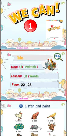 WC1-2 (Animals ) U3-L3-Words