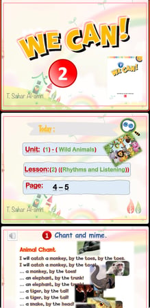 We Can2-2 (Wild Animals ) U1 L2-Rhythms and Sounds