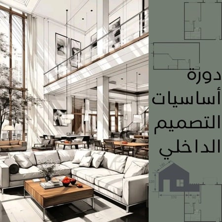 دورة أساسيات التصميم الداخلي