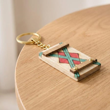 سلسلة مفاتيح السمحانية - فيروزي