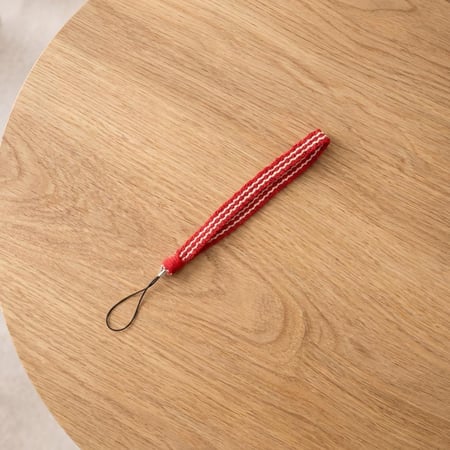 سلسلة جوال السدو - أحمر وأبيض