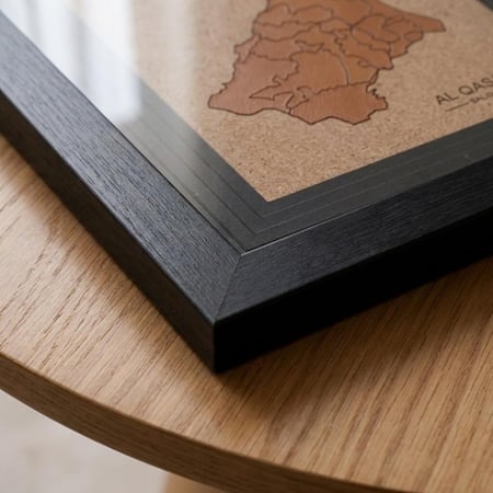 لوحة خريطة القصيم