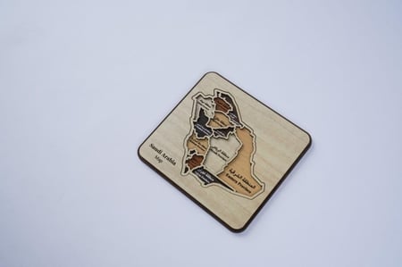 خريطة المملكة | خشبية