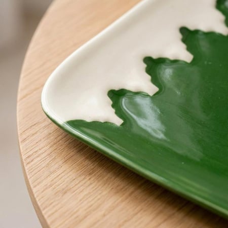 كوب الشرفات النجدية - أخضر