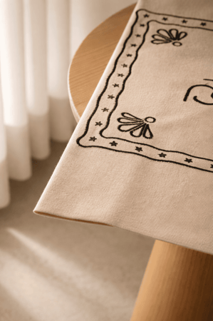 حقيبة أنت السلام القماشية - أسود