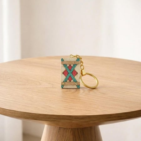 سلسلة مفاتيح السمحانية - فيروزي