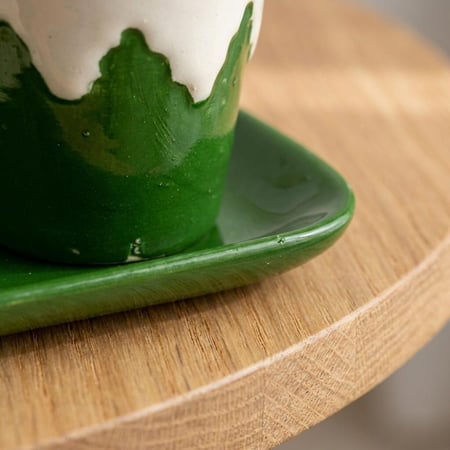 كوب الشرفات النجدية - أخضر