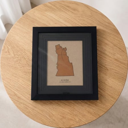 لوحة خريطة الأحساء