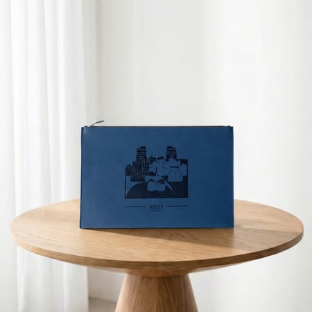 حافظة لابتوب عسير  - أزرق