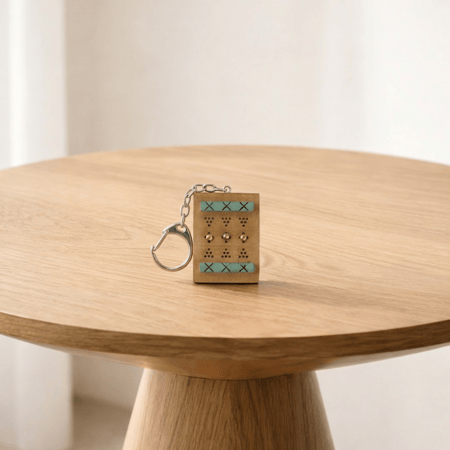 سلسلة مفاتيح باب الدرعية - أخضر