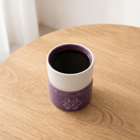 فنجان قهوة نجدي | بنفسجي