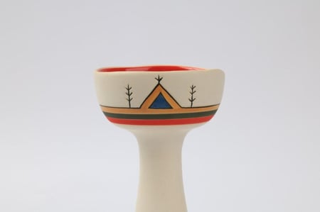 طبق القط العسيري | أحمر | صغير