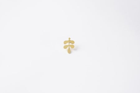 أقراط المورينجا - ذهبي