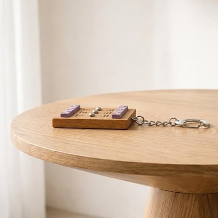 سلسلة مفاتيح باب الدرعية - وردي