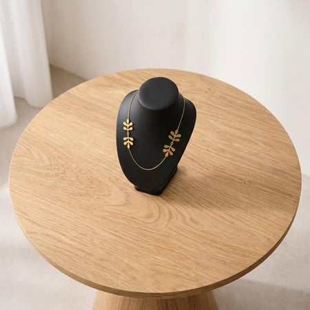 عقد المورينجا - ذهبي