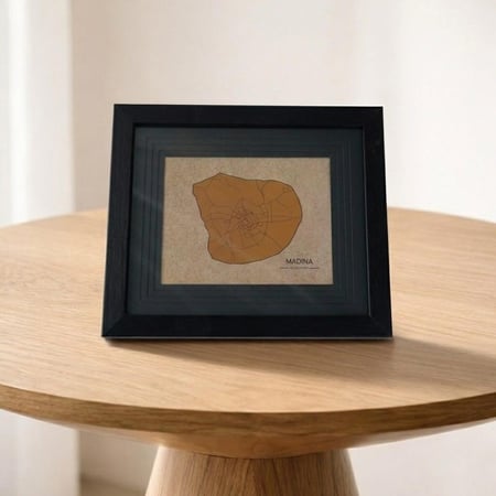لوحة خريطة المدينة المنورة