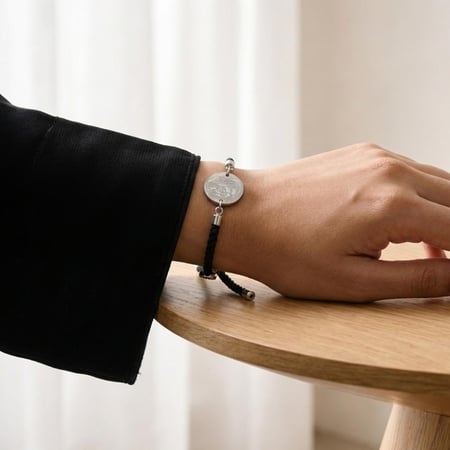 سوار العملة السعودية - أسود