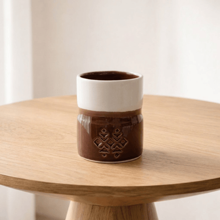 فنجان قهوة نجدي | بنفسجي