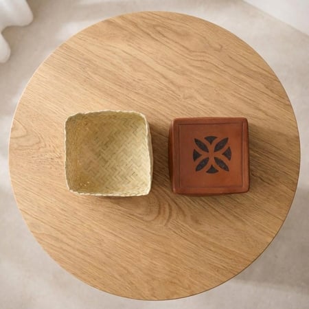 صندوق الخوص والجلد