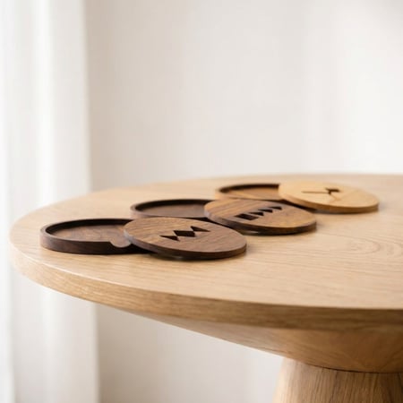 قاعدة أكواب أمجاد - 3 قطع