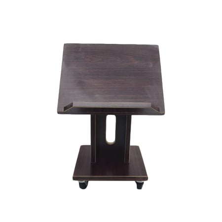 حامل مصحف صغير - لون ابيض اسود بني