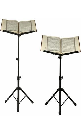 حامل مصحف استيل للمساجد بارتفاعات متعددة قابلة للتعديل