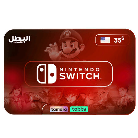 بطاقات نينتندو امريكي- 35 دولار