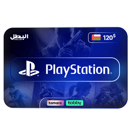 كرت بلايستيشن ستور عماني 120 دولار