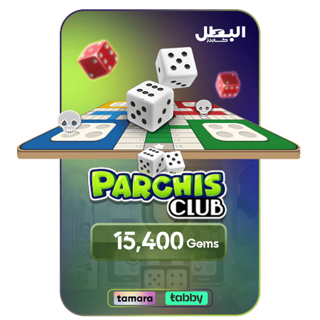 بطاقة شحن بارتيسش لودو 15,400 جيمز