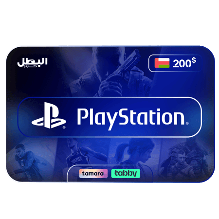 كرت بلايستيشن ستور عماني 200 دولار