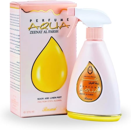 رصاصي أكوا زينة الفرش معطر جو للغرفة والشراشف 375مل