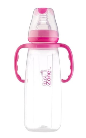 بيبي زون رضاعة بلاستيك بيدين 240مل