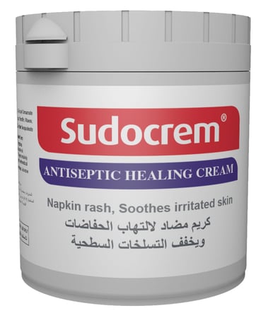 سودوكريم كريم لعلاج تسلخات الحفاض 125جم