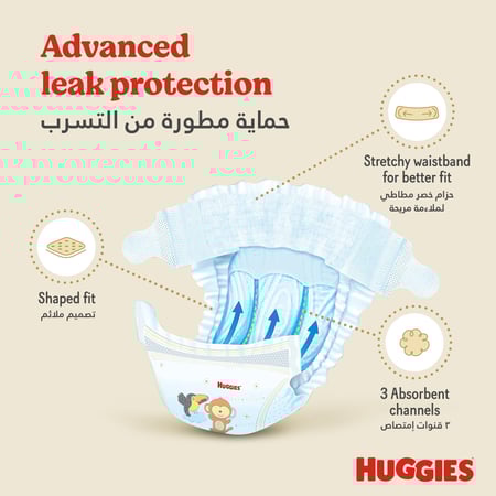 هجيز مقاس (3) عناية فائقة صندوق جامبو 96 حفاضة