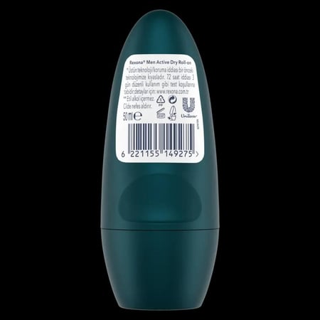 ريكسونا مزيل عرق اكتيف رجالي 50مل