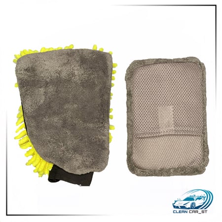 اسفنج و قفاز غسيل (قطعتين) - سافي واكس