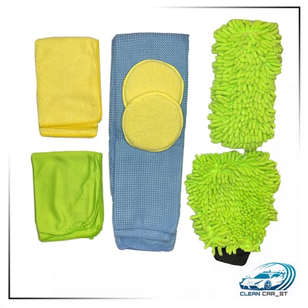 مجموعة غسيل (9 قطع) - سافي سافي واكس