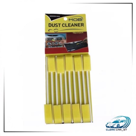 اسفنج تنظيف فتحات التكييف (10 قطع) بمقبض بلاستيك