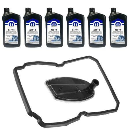 فلتر قير + وجه كارتير القير 5 سرعات + زيت 6 علب كرايسلر 300c