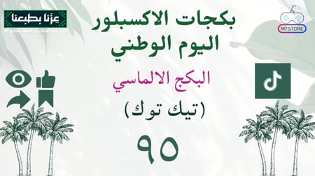 بكج اكسبلور اليوم الوطني الالماسي