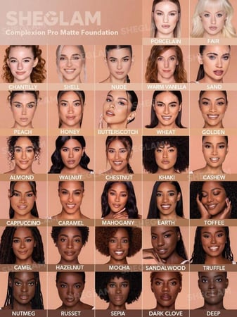 شيجلام - كريم أساس كومبليكشن برو مطفي - كاراميل "Caramel"