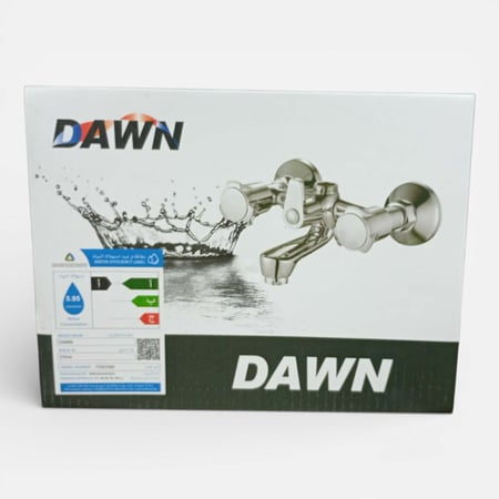 خلاط دش عادي مع العامود كروم - داون DAWN