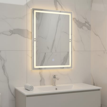 مرايا ليد 60×80 3 ألوان موديل M-217