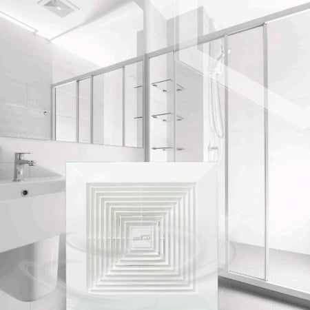 مروحة شفط سقفي دكت 10 انش 25×25 - الرائد العربي ALRAED