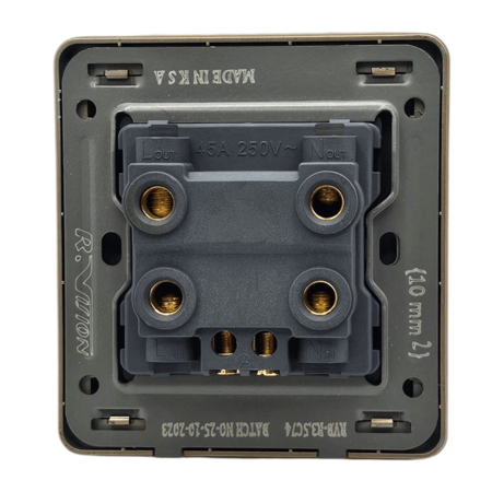 مفتاح مكيف 45 أمبير برونزي كيرف وطني - الرائد العربي ALRAED