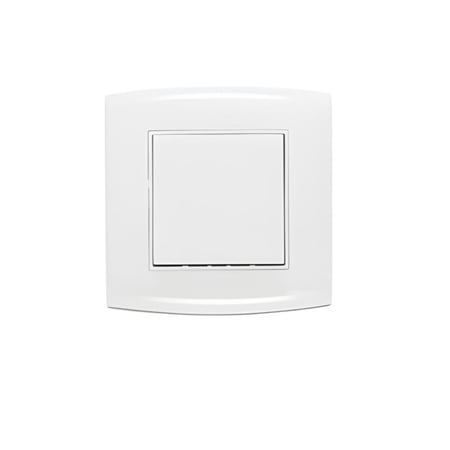 مفتاح مفرد أبيض وطني - الرائد بلس ALRAED PLUS