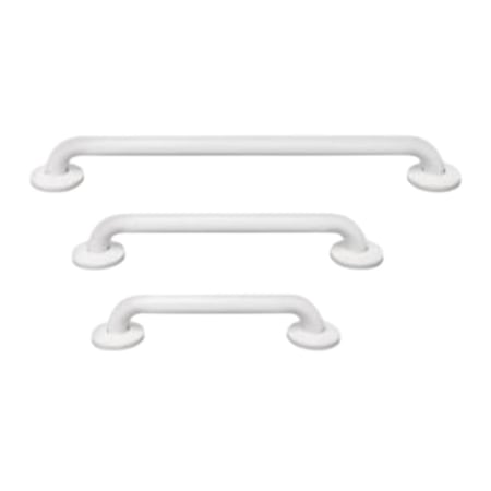 مسكة مقبض حمام مستقيم للأمان والدعم لكبار السن وذوي الإعاقة مقاس 45 سم كروم مطفي - ميدكلينكس mediclinics