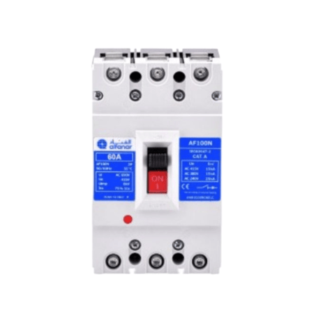 قاطع 60 أمبير MCCB بدون علبة - الفنار alfanar